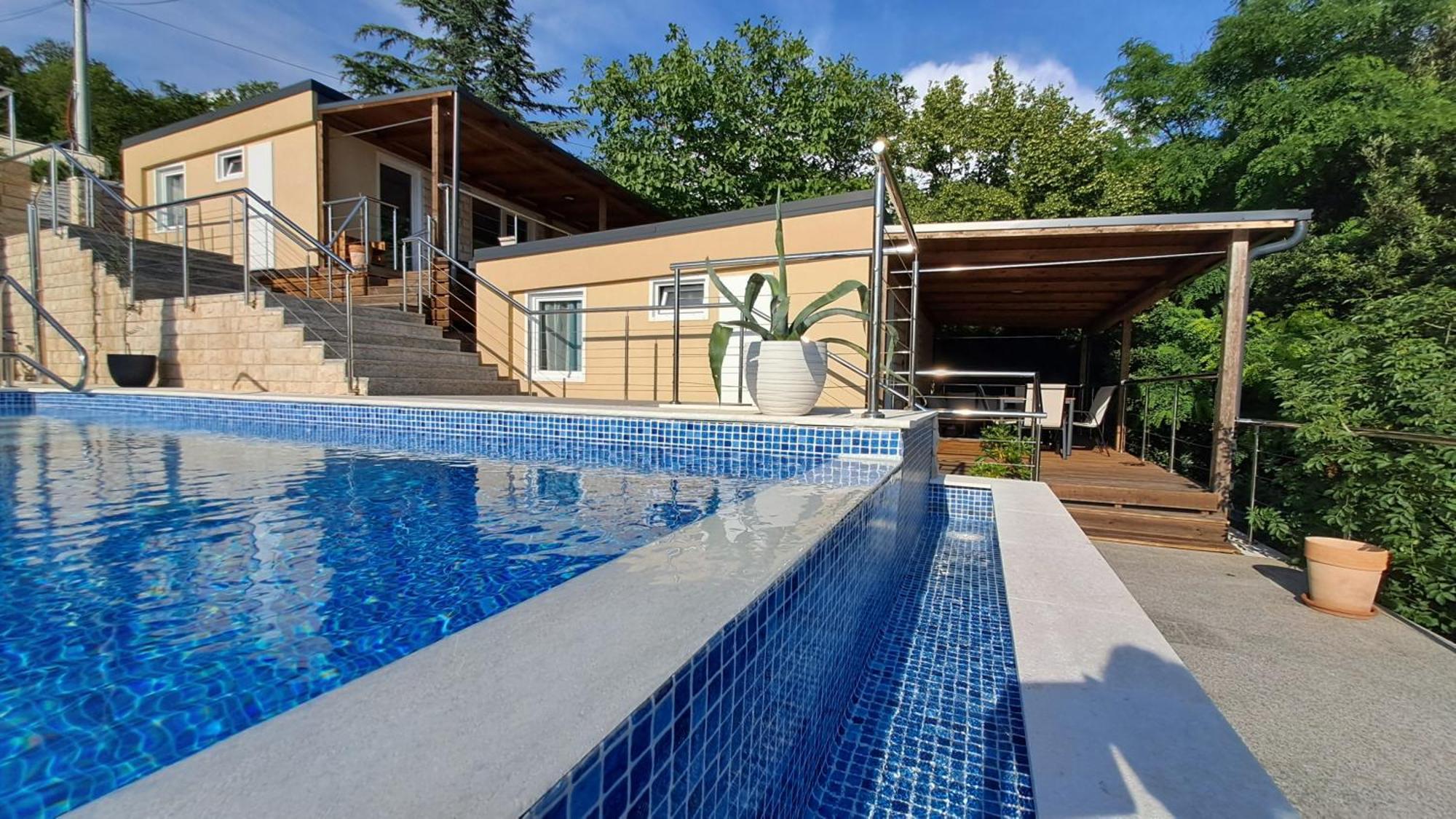 Hotel Boora Glamp Experience & Heated Infinity Pool Senj  Exterior foto